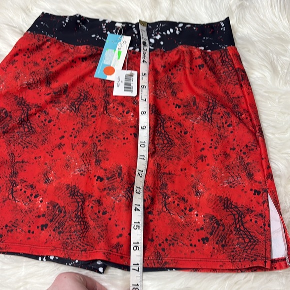 NWT Skort Obsession Red Alert Skort Size M - Picture 11 of 14